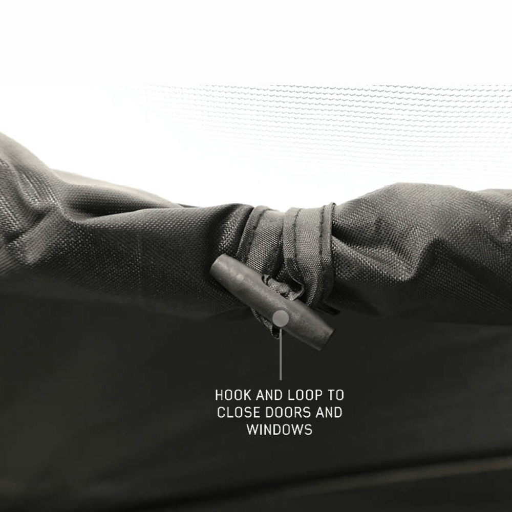 Hub Centric Ground Tent - Black Body & Grey Rainfly