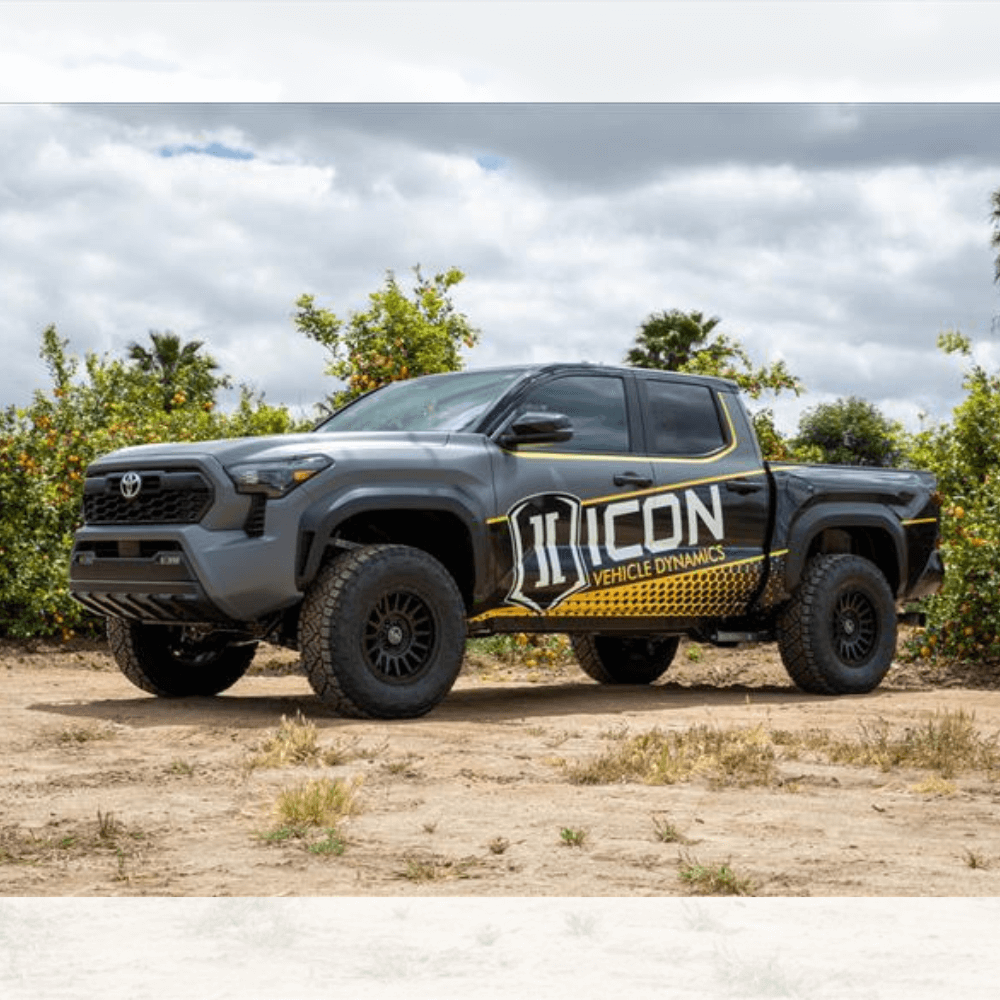 Icon Front, Billet Upper Control Arms w/ Delta Joint Pro Fits 2024+ Toyota Tacoma