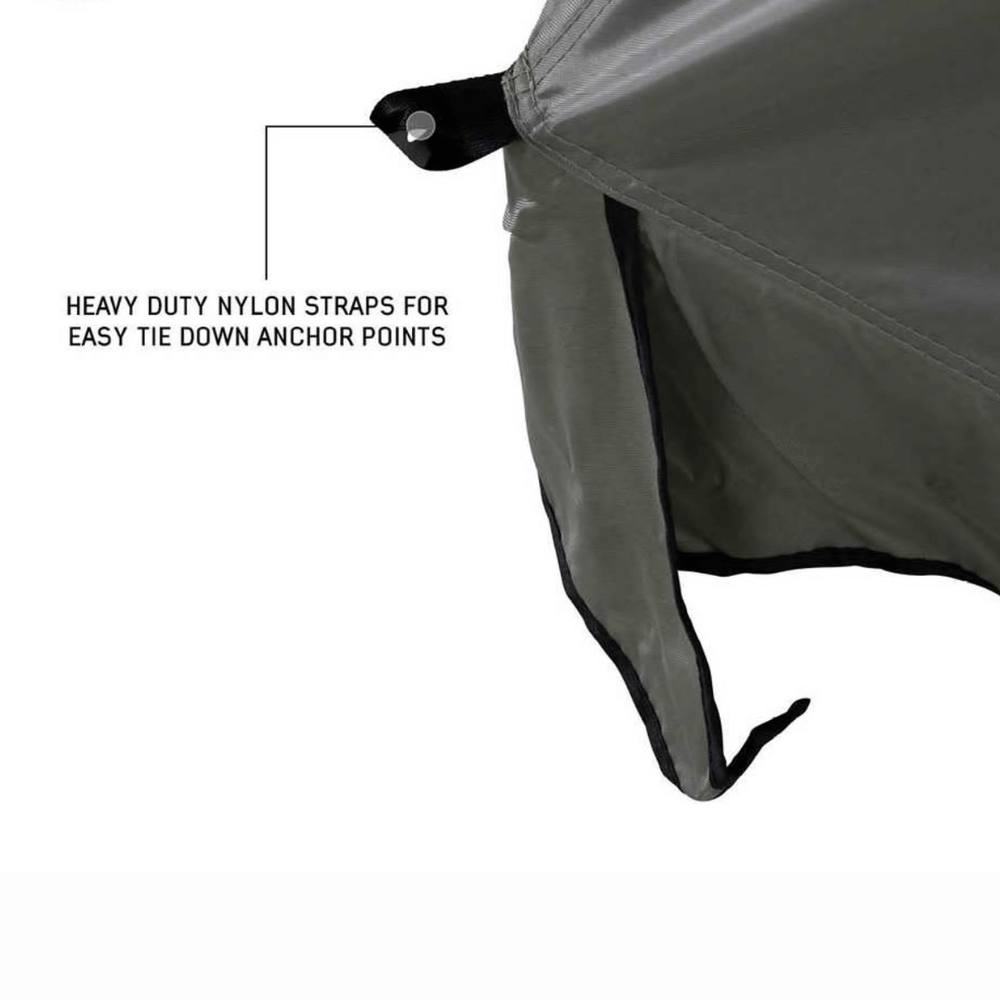 LD TMBK Roof Top Tent Annex Green Base With Black Floor & Travel Cover