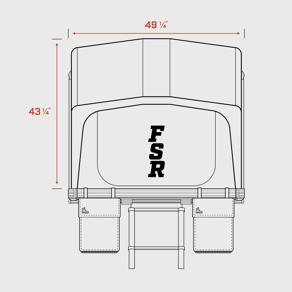 Nova - Hybrid Foldout Rooftop Tent
