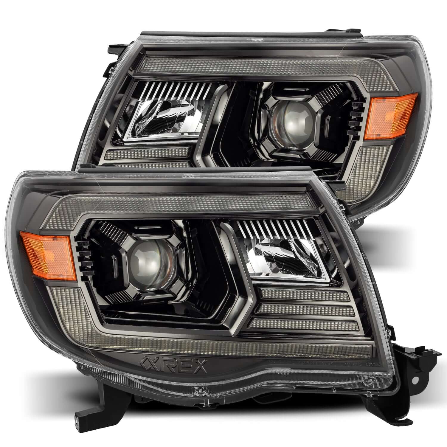 PRO-Series Projector Headlights | Clear DRL Fits 2005-2011 Toyota Tacoma