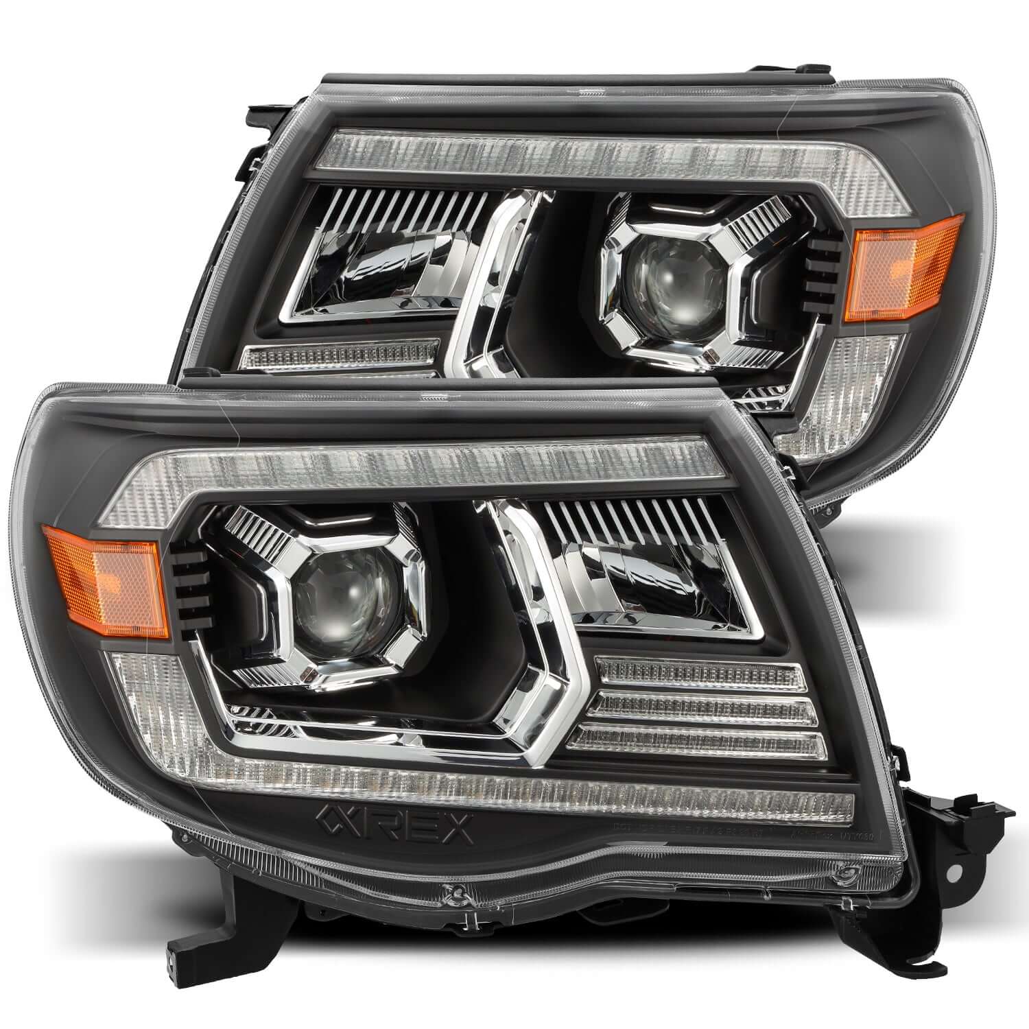 PRO-Series Projector Headlights | Clear DRL Fits 2005-2011 Toyota Tacoma