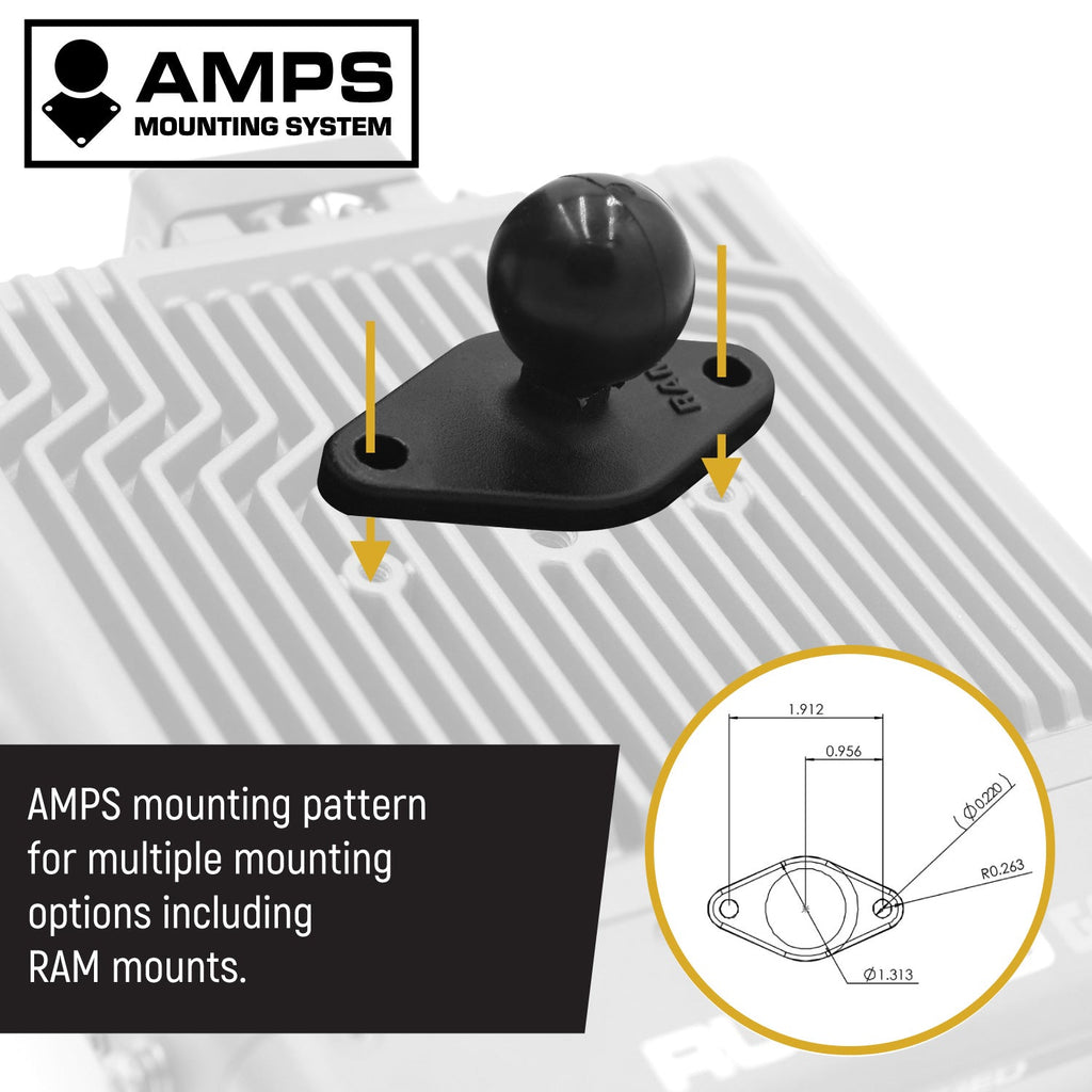 Rambler G4 GMRS Mobile Radio with Antenna Radio Kit