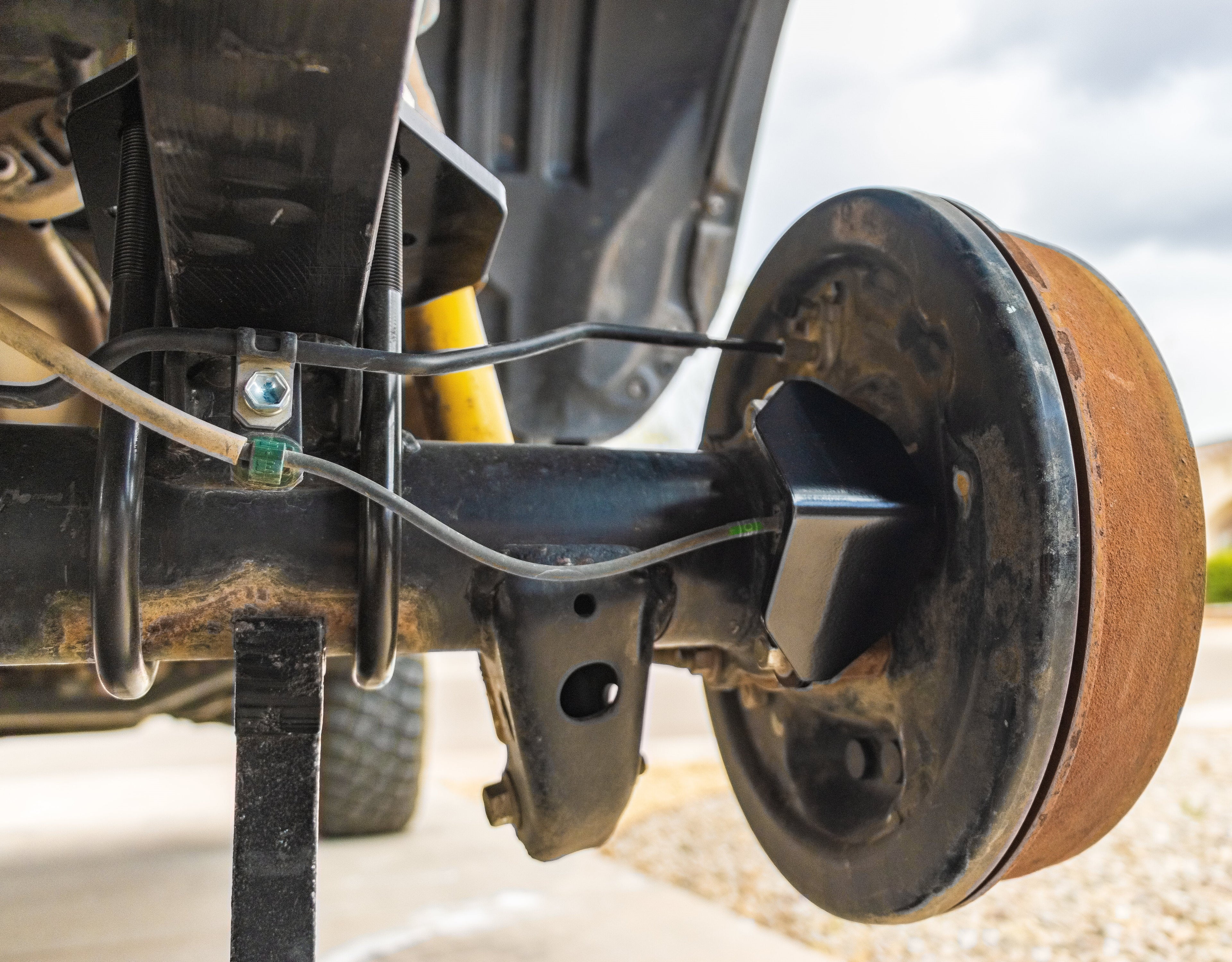 Wheel Sensor Skids For Rear Axle Fit 2005-2023 Toyota Tacoma