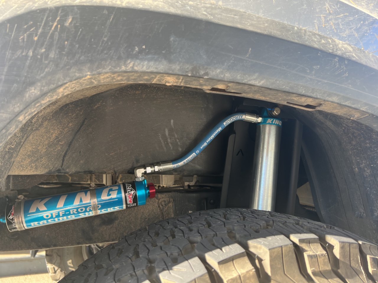 Rear Shock Relocation Towers Mid Travel For 2005-2023 Toyota Tacoma