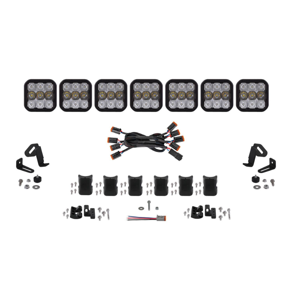 SS5 CrossLink 7-Pod LED Light Bar (one)