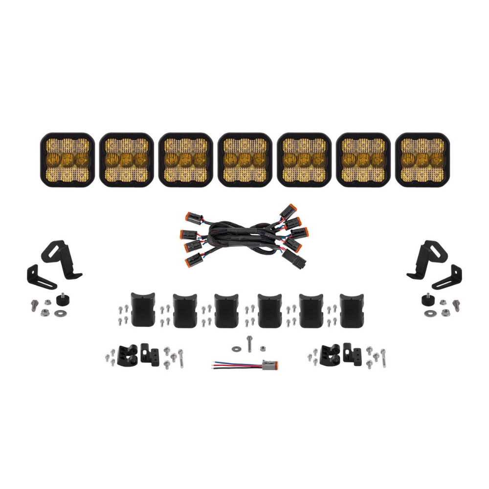 SS5 CrossLink 7-Pod LED Light Bar (one)