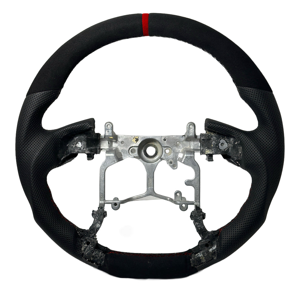 Premium Suede with Leather Steering Wheel Fits 2012-2023 Toyota Tacoma