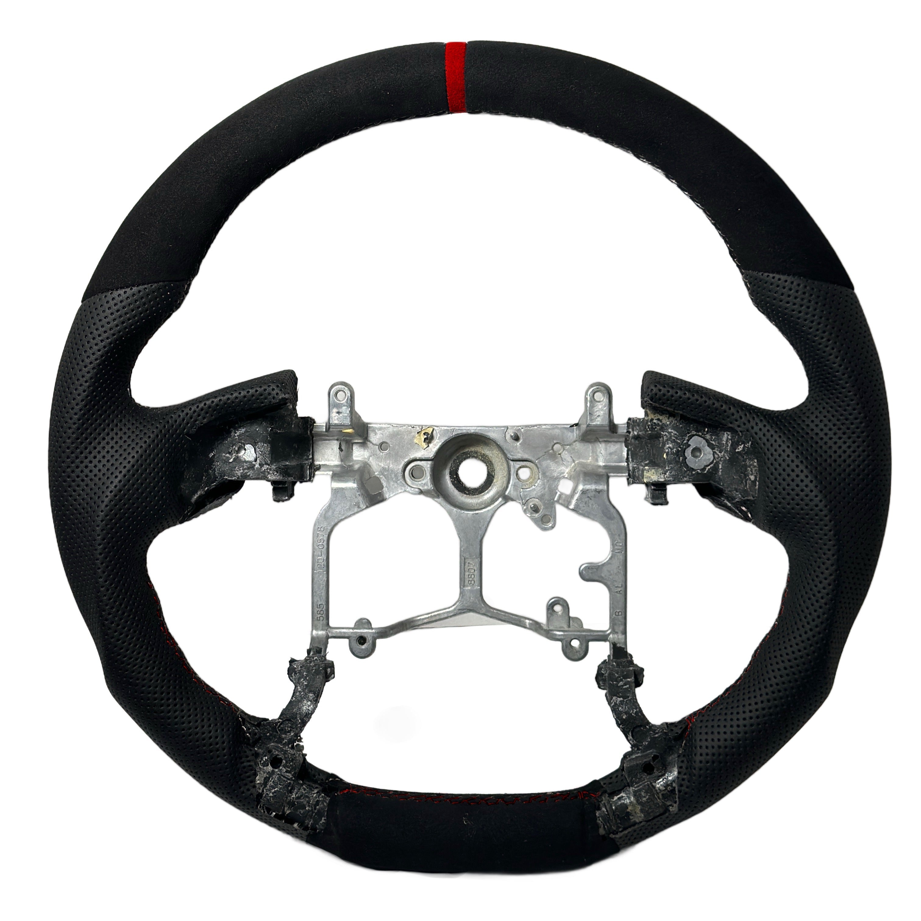 Premium Suede with Leather Steering Wheel Fits 2012-2023 Toyota Tacoma