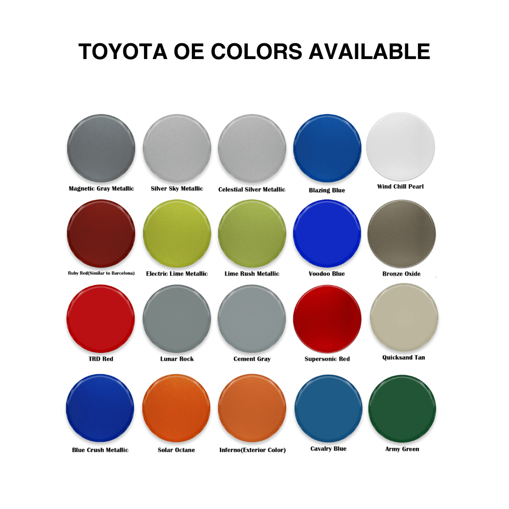 Glovebox Letter Overlays fits 2024+ Toyota Tacoma