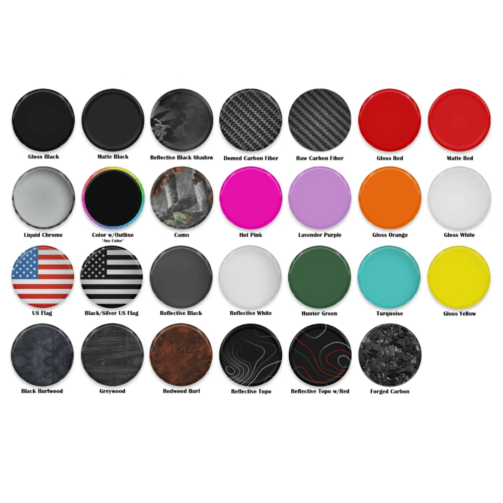 Glovebox Letter Inserts fits 2016-2023 Toyota Tacoma