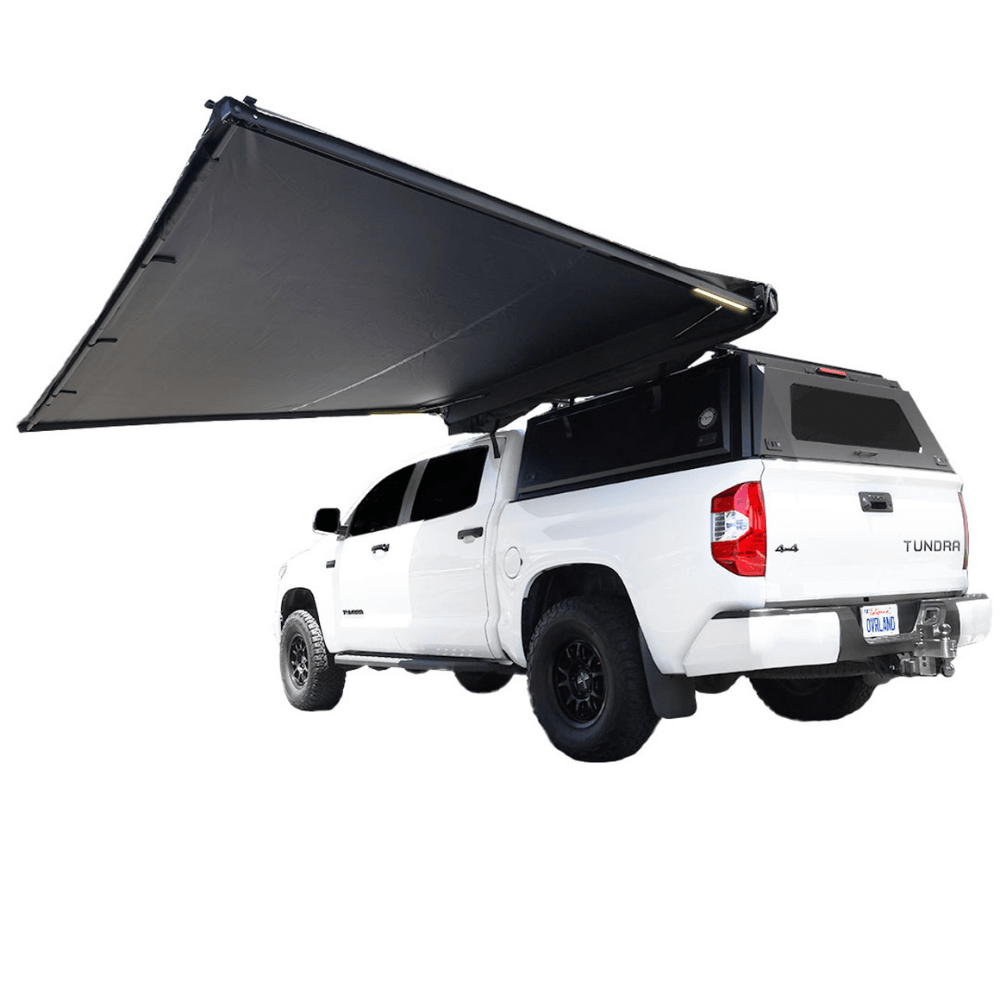 XD Nomadic Self-Deploying 90 Degree Awning with Lights & Black Out Fabric Universal