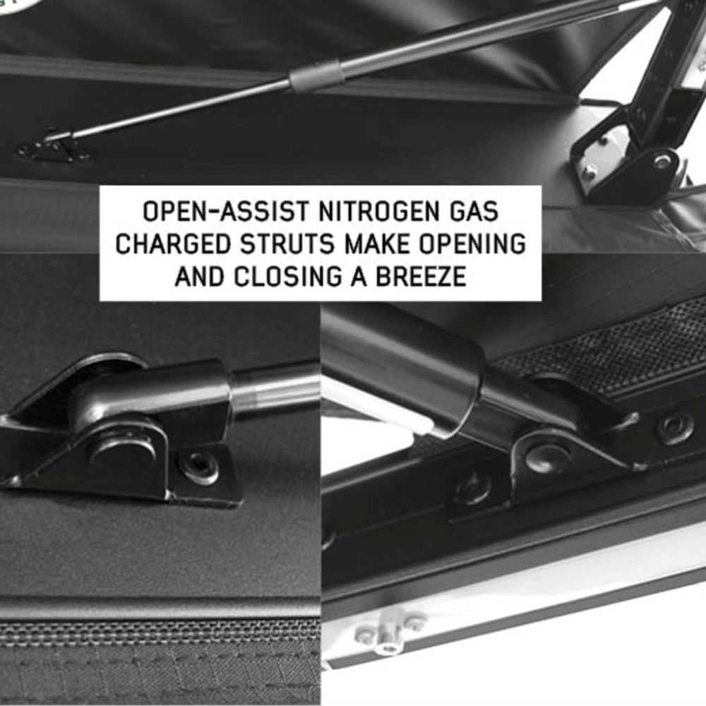 XD Nomadic Self-Deploying 90 Degree Awning with Lights & Black Out Fabric Universal