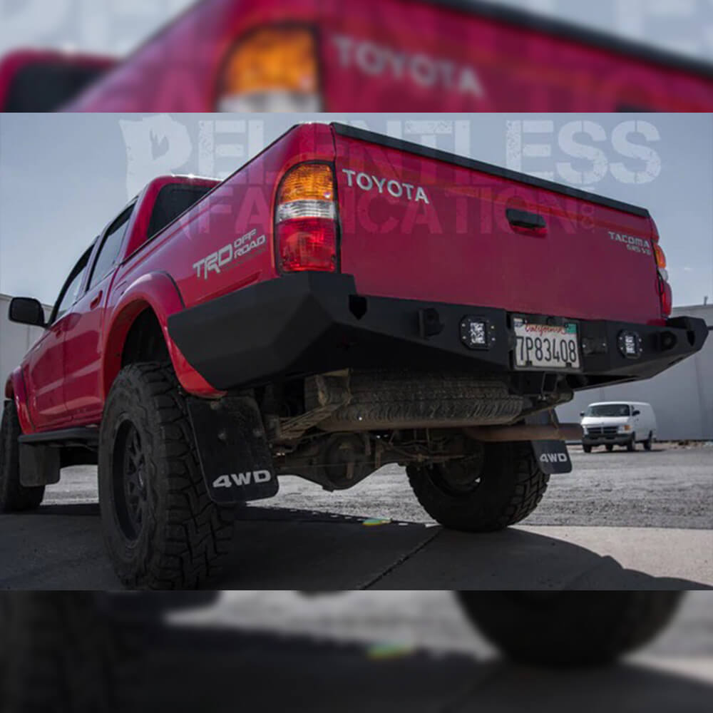 Wrap Around Rear Plate Bumper Fits 1996-2004 Toyota Tacoma