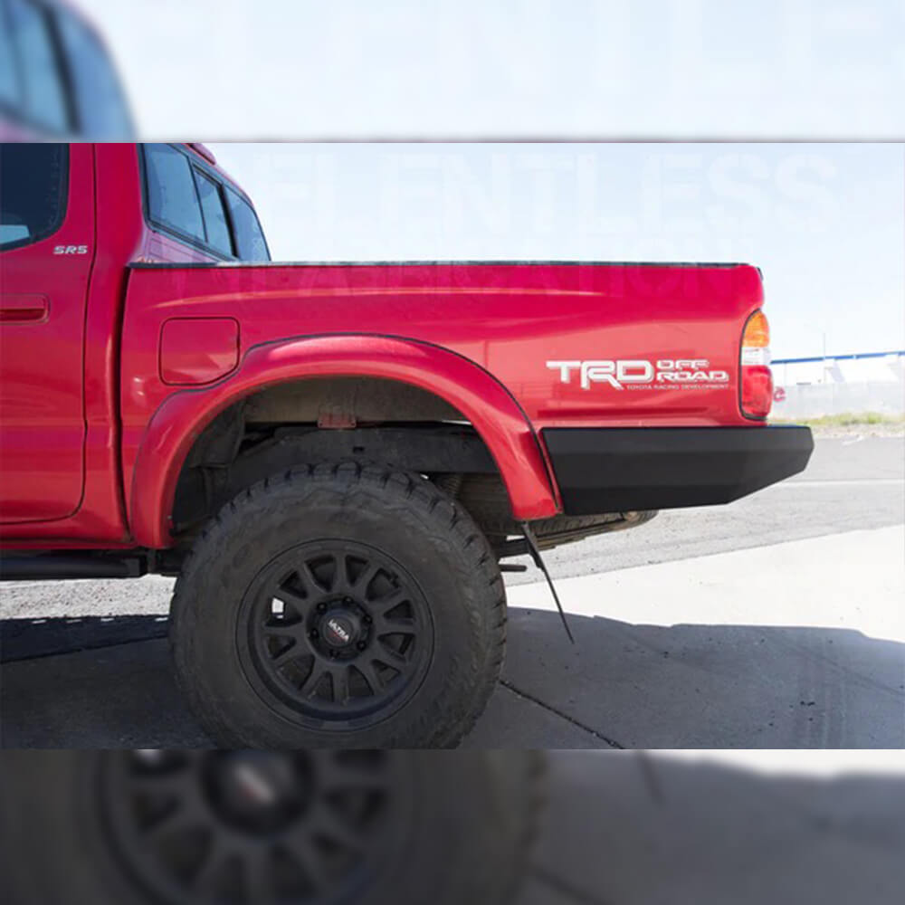 Wrap Around Rear Plate Bumper Fits 1996-2004 Toyota Tacoma